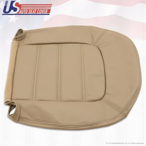 Vista 3 de 2002 2003 2004 2005 para Ford Explorer XLT pasajero parte inferior cuero asiento cubierta marrón