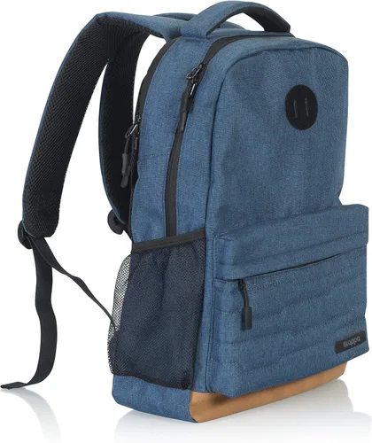 Vista 11 de Slappa Alpha Series - Mochila para laptop para videojuegos, se adapta a portátiles de hasta 15 pulgadas; azul (SL-ALPHA-LAPTOP-BP-BLU)
