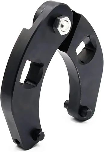 Vista 3 de 7463 Llave de tuerca de glándula ajustable universal pequeña, llave de tuerca de glándula universal para tuercas de cilindro hidráulico de 1 pulgada