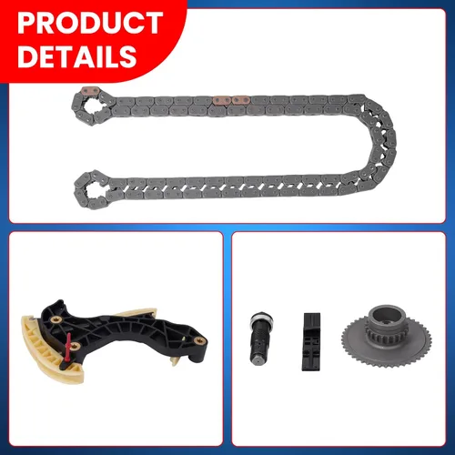 Vista 8 de MOCA Kit de cadena de distribución para Mercedes-Benz 2012-2014 para SLK250 Base Convertible 2 puertas 1.8L y 2012 para C250 4Matic Sedan 4 puertas