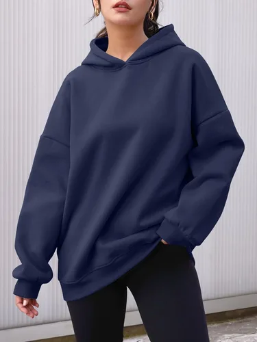 Vista 12 de AUTOMET Sudaderas con capucha de gran tamaño para mujer, sudaderas de forro polar con capucha 2024, ropa de otoño, trajes de moda, suéter de invierno