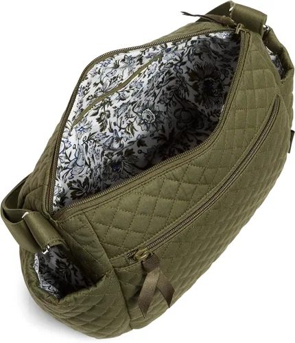 Vista 3 de Vera Bradley Bolso cruzado de algodón para mujer