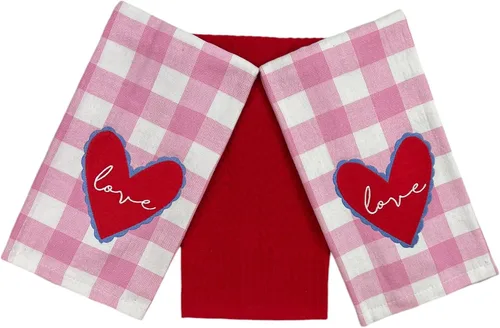 Vista 11 de Serafina Home Toallas de cocina de mano para invitados de baño irlandeses del día de San Patricio: suave y absorbente bordado, diseño de trébol