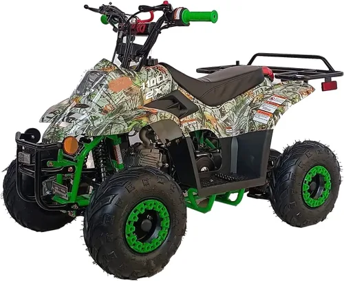 Vista 11 de HHH 110cc ATV Boulder 110B1 Gas Quad Youth Niños completamente automáticos 4 Wheeler