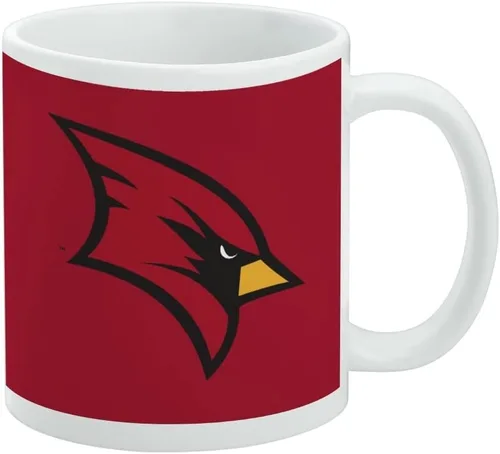 Vista 228 de Taza de cerámica con el logotipo principal de la Universidad Rider, taza de regalo novedosa para café, té y bebidas calientes, 11oz, blanca