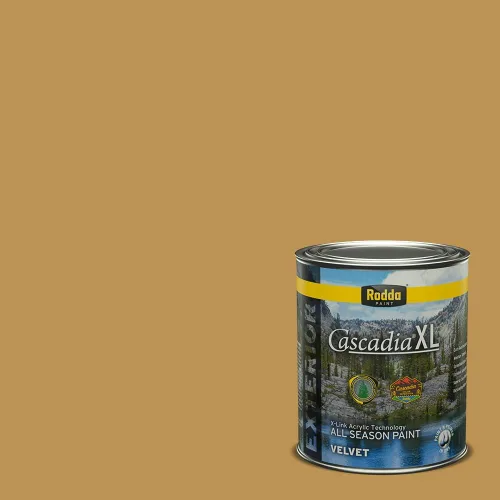 Vista 50 de Rodda Paint CASCADIA XL - Pintura satinada e imprimación para exteriores en uno, cuarto de galón, Aimee