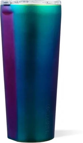 Vista 7 de Corkcicle Vaso térmico clásico – Vaso de acero inoxidable con tapa, triple aislamiento para bebidas calientes y frías, tapa inastillable, apto
