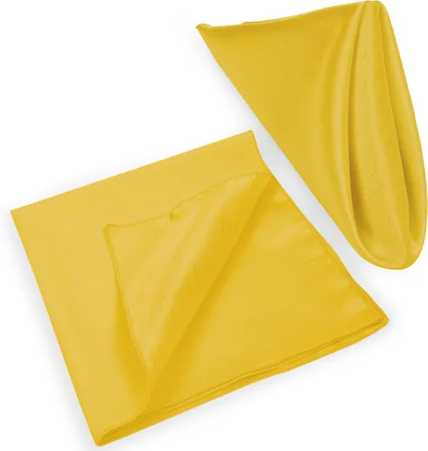 Vista 8 de Ultimate Textile -1 docena - Reversible Shantung Satin - Majestic - Servilletas de tela Majestic de 17 x 17 pulgadas color dorado