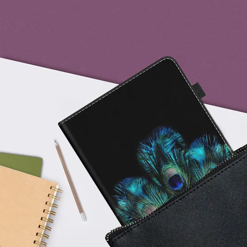 Vista 4 de Funda para Amazon Kindle Fire Max 11 (13ª generación, versión de 2023) 11, funda plegable de ajuste delgado con encendido/apagado automático
