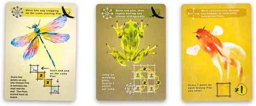 Vista 4 de Koi Garden - Juego de mesa para 2 a 4 jugadores - Juegos de mesa para la familia - 20-30 minutos de juego - Juegos para la noche
