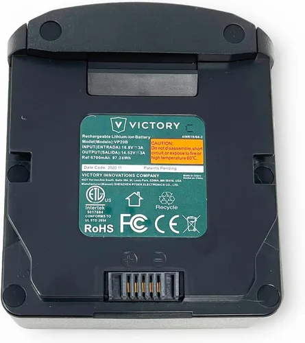 Vista 3 de Victory Innovations VP20B - Batería 2X de iones de litio de 16.8V para pulverizadores electrostáticos