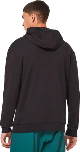 Vista 6 de Oakley Sudadera con capucha de forro polar Freeride para hombre (negro tonal, S), Negro (Tonal Black)