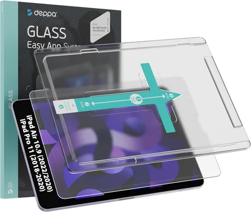 Vista 12 de Deppa Protector de pantalla para iPad Air de 11 pulgadas M4/M3/M2 (2026/2025/2024, 8ª/7ª/6ª generación) con kit de fácil instalación, compatible