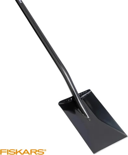 Vista 7 de Fiskars Pala de jardín de 46 pulgadas, pala plana de acero con mango ergonómico en D, pala cuadrada de hoja afilada para bordes de césped
