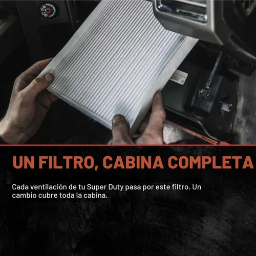 Vista 8 de Doc's Diesel Filtro de aire de cabina, se adapta a 6.7L Powerstroke Ford F