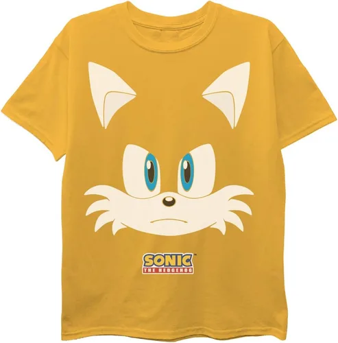 Vista 3 de SEGA Hedgehog - Paquete de 3 camisetas para niños, Sonic, Tails, Knuckles