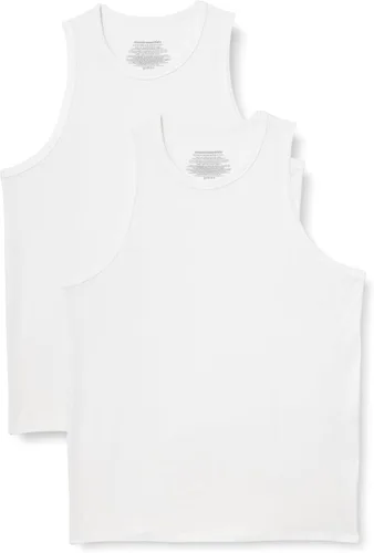 Vista 8 de Amazon Essentials Camiseta sin mangas modal súper suave para hombre, paquete de 2