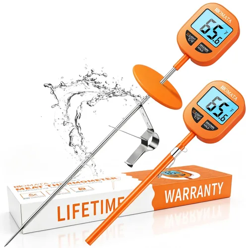Vista 9 de BOMATA Digital Food Thermometer, IPX6 Waterproof, 1-3 Sec Fast Read