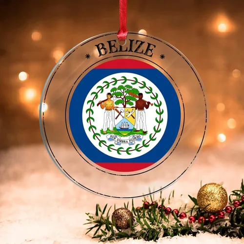 Vista 42 de Bandera de Bélgica, adornos de decoración para árbol de Navidad, bandera nacional, decoración para árbol de Navidad, colgante colgante, adornos