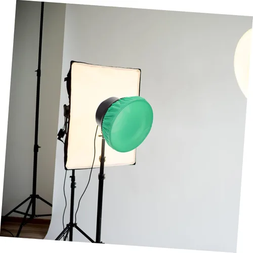 Vista 4 de ORFOFE Pantalla difusora de tela redonda para fotografía estroboscópica, pantalla de efecto de luz suave