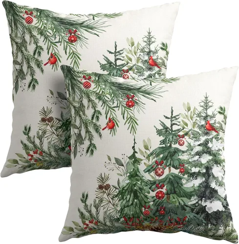 Vista 32 de Fundas de almohada de brújula de ancla, fundas de almohada náuticas para exteriores, fundas de cojín decorativas de rayas azules y blancas, fundas
