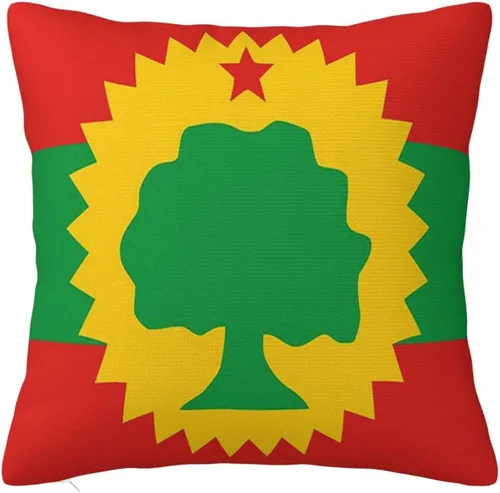 Vista 9 de Fundas de almohada con la bandera nacional de Ucrania, fundas de almohada decorativas de 18 x 18 pulgadas, funda de almohada para decoración al aire