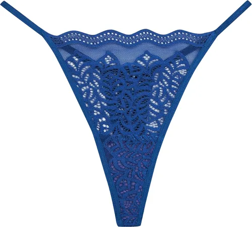 Vista 2 de JurHevty Thongs For Women Pack G String Underwear Lace T Back Cotton Panties