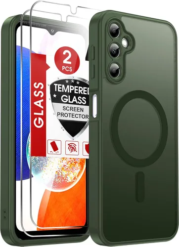 Vista 84 de LeYi Funda para teléfono Samsung-S23: protector de pantalla e imán MagSafe Púrpura