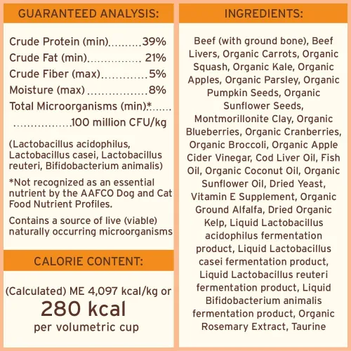Vista 5 de Primal - Comida para Perros Deshidratada, Mini Nuggets Pronto, de Carne; Sirva con Cuchara, Comida Completa y Equilibrada; También Use como Aditivo