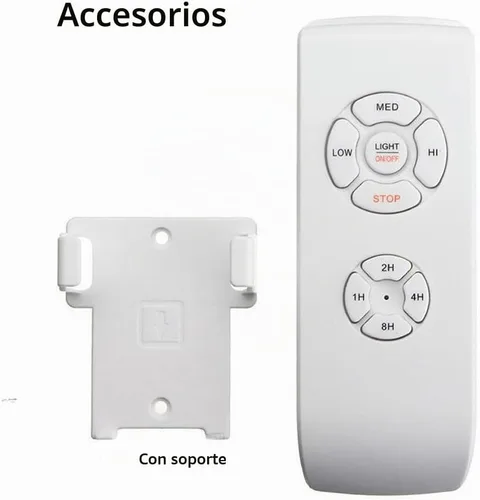 Vista 8 de Kit universal de control remoto para ventilador de techo, control remoto inalámbrico y kits de receptor para lámpara, ventilador de techo 3 en 1