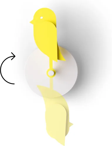 Vista 7 de Birdie 2.0 - Monitor de CO2 de Diseño para Interiores - Medidor de Calidad del Aire para Hogar y Oficina - Promueve la Salud Mental y Física - Meadow