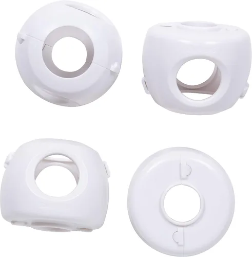 Vista 3 de Safety 1st Parent Grip - Fundas para pomo de puerta, color blanco, talla única (HS3260600), el embalaje puede variar (paquete de 8)