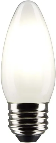 Vista 2 de Satco 6Pk 4w B11 LED 3000K base media esmerilada regulable - 40 W equiv
