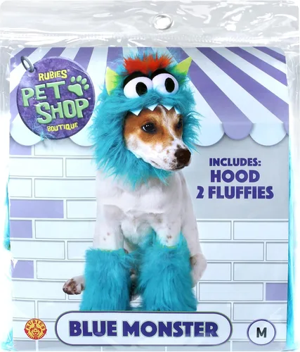 Vista 3 de Rubies Costume Company disfraz de monstruo, para mascota, S, Azul