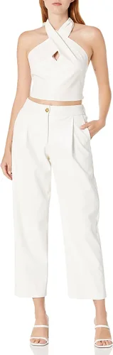 Vista 3 de The Drop Women's Theor Vegan Leather Trouser