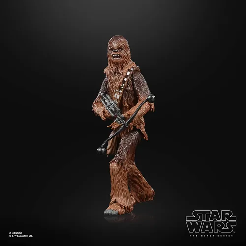 Vista 3 de STAR WARS The Black Series Archive Chewbacca - Figura de acción coleccionable de 6 pulgadas, a escala A New Hope, juguetes para niños de 4 años