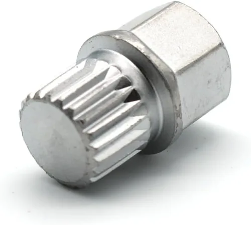Vista 15 de TMAX Abc0/10Pt Bloqueo de rueda Lugnut antirrobo Tuerca Tornillo Eliminación de llave Socket S3057 para Vw Audi