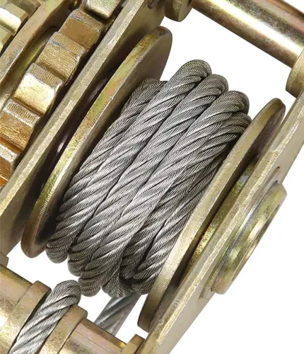 Vista 5 de Extractor de alimentación manual multifunción con cable de cuerda para apretar herramienta de ajuste de cable de acero, cabrestante, extractor
