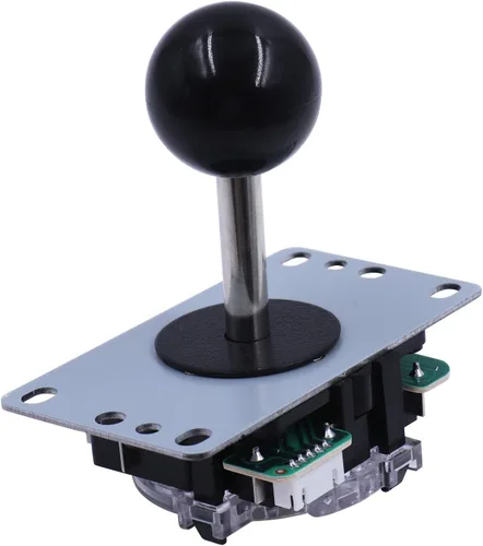 Vista 4 de Nuevo Arcade Kit de bricolaje parte Joystick Bundle para PC Mame retropie Raspberry Pi... (Negro)