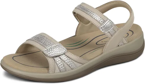 Vista 7 de Orthofeet Sandalias de soporte de arco para mujer, ideales para aliviar el dolor de talón y pies. Diseño terapéutico con soporte de arco, refuerzo