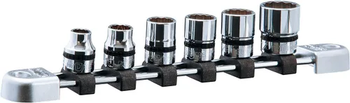 Vista 5 de Kyoto Machine Tools (KTC) Neplos Socket Set NTB206WA Ángulo de inserción: 0,25 pulgadas (0.248 in), juego de 6