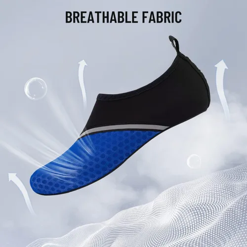 Vista 2 de Zapatos de agua, zapatos descalzos para hombre y mujer, para playa, piscina, secado rápido, para deportes acuáticos, yoga