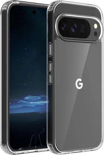 Vista 69 de ONES Funda delgada transparente para iPhone 8 Plus/7 Plus, PC + TPU híbrido, protección contra caídas de grado militar [antiamarillamiento], funda
