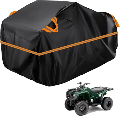 Vista 30 de Cubierta para ATV impermeable compatible con Arctic Cat H1 EFI TRV Cruiser 4x4 2011, cubierta de 210D para vehículos de 4 ruedas, cubierta para quad