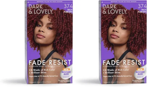 Vista 19 de SoftSheen-Carson Dark and Lovely Fade Resist - Tinte permanente y acondicionador para el cabello, de color intenso, cubre hasta el 100%