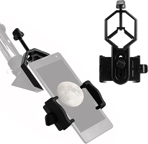 Vista 2 de SVBONY Soporte de adaptador universal para teléfono celular Montura de teléfono telescópico para binocular Monocular Soporte de alcance telescópico
