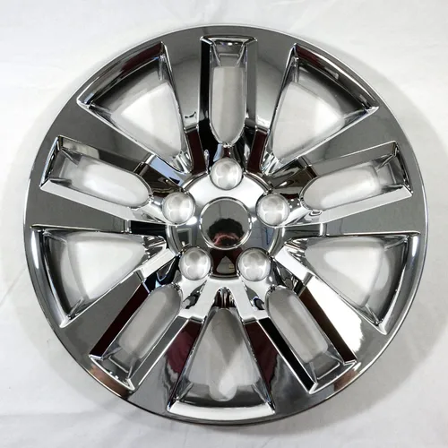 Vista 2 de Juego de 4 tapacubos cromados a presión de 16" para Altima 2013-2018 Cromo
