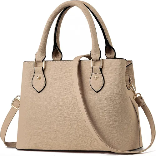 Vista 20 de CHICAROUSAL Monederos y bolsos de mano para mujeres, bolsos cruzados de cuero para mujeres, bolso de hombro tipo tote para mujeres