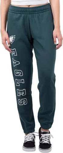 Vista 49 de Ultra Game NFL - Pantalones deportivos de vellón supersuaves para mujer Gris brezo
