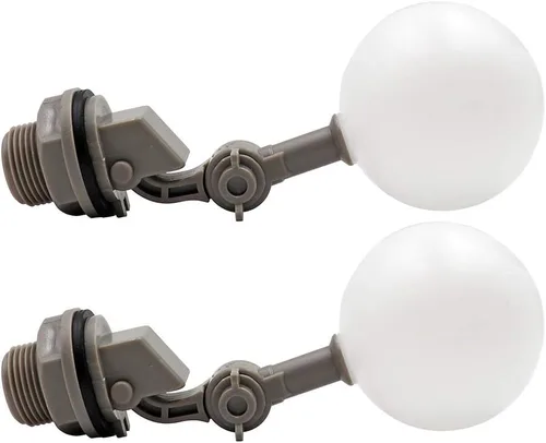 Vista 8 de Válvula de flotador de 1/2 o 3/4 con brazo ajustable llenado automático para fuentes de tanque de agua de ganado (1/2 pulgada)